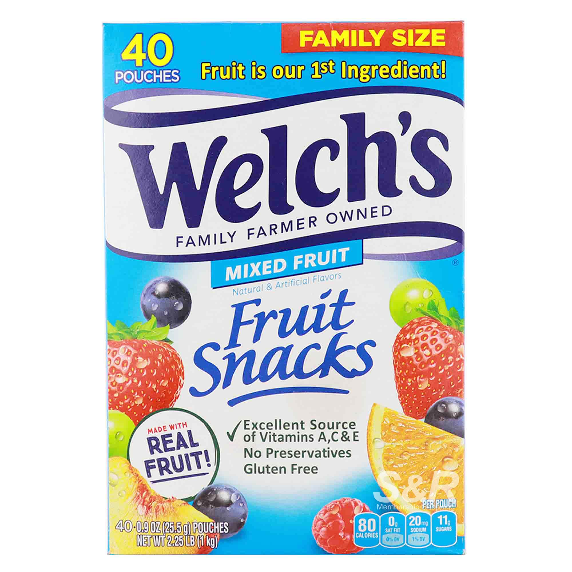 Welch’s Mixed Fruit Snacks 1kg Welch’s Mixed Fruit Snacks 1kg